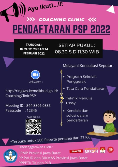 Pendaftaran Program Sekolah Penggerak - BBPMP Jawa Barat