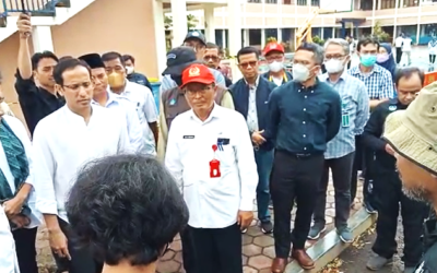 Kunjungan Mendikbudristek Nadiem Makariem ke Wilayah Terdampak Cianjur