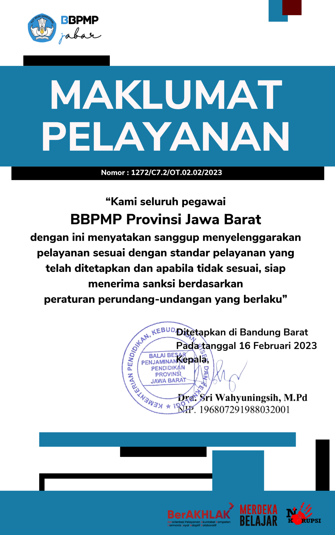 Layanan - BBPMP Jawa Barat