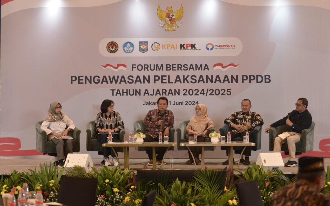 Strategi Kemendikbudristek, Kemenko PMK, KPK, KPAI, dan Ombudsman Perkuat Pengawasan PPDB Tahun Ajaran 2024/2025